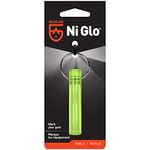 GEAR AID Ni Glo, Glowing Keychain for Camping, Scuba and Night Fishing, Yellow