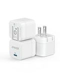 USB C Anker 3-Pack Fast Charger wit