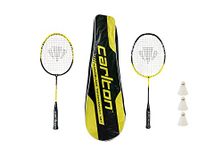 Carlton Nano Deluxe 2 Player Junior Badminton Set inc 3 Shuttles