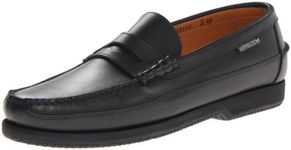 Mephisto Men's Cap Vert Penny Loafer Black Leather 43 (US Men's 9)