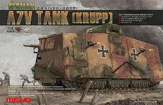 MENG Model 1:35 German A7V Tank Krupp Kit (Multi-Colour), 22.9 x 10 x 9.43 cm