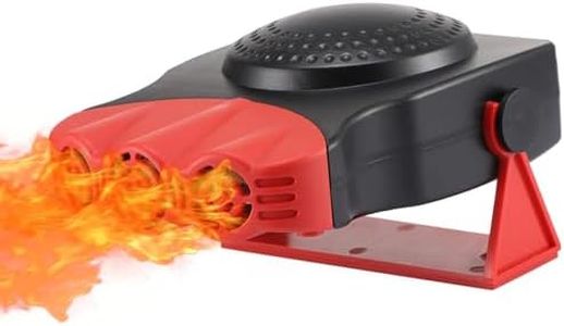 Car Heater,12V Fast Heating Defrost Defogger, 2 in1 Fast Heating or Cooling Fan, Outlet Plug in Cigarette Lighte, Automobile Windscreen Fan for All Cars Portable Electronic Car Auto Heater
