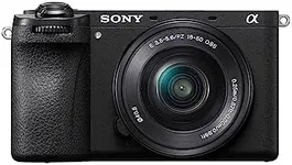 Sony Alpha 6700 – APS-C Interchangeable Lens Camera with 24.1 MP Sensor, 4K Video, AI-Based Subject Recognition, Log Shooting, LUT Handling and Vlog Friendly Functions and 16-50mm Zoom Lens