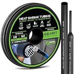 GearIT 1/2 inch Heat Shrink Tubing 