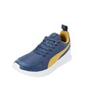 Puma Mens Comp Intense Blue-Mineral Yellow Walking Shoe - 8UK (38691903)