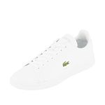 Lacoste Men's 45sma0110 Cropped Trainers, Wht, 8 UK