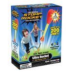 Stomp Rocket Ultra Rocket with Ultra Rocket Refill Pack, 6 Rockets [Packaging May Vary]