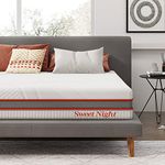 Sweetnight Queen Mattress, 12 Inch Gel Memory Foam Mattress in a Box for Cooling Sleep, Flippable Mattress with Two Firmness Preference, Pressure Relieving, Certipur-Us Certified