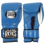 Cleto Reyes Hook and Loop Closure Training Gloves - Blue - 12 oz.