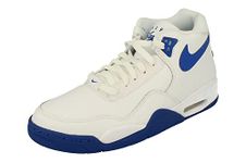 NIKE Flight Legacy Mens Trainers BQ4212 Sneakers Shoes (UK 8 US 9 EU 42.5, White Game Royal 103)