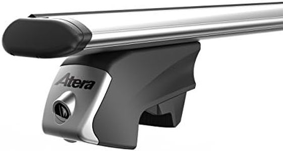 Atera 048522 Car roof rack Signo RTD - Aero profile silver - for cars with overhead roof rails - steel 122 cm