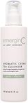 emerginC Aromatic Cream Tea Cleanser - Soothing Gentle Face Wash with Green Tea, Chamomile + Rose for Minor Redness, Removing Dirt, Makeup + Excess Oil (8.1 oz, 240 ml)