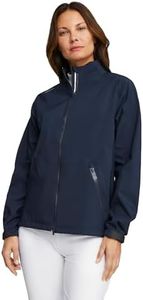 PUMA Golf Women's DRYLBL RAIN Jacket, Navy Blazer