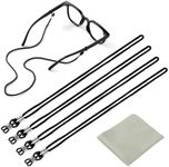 Qufiiry 4 Pcs Glasses Chain, Unisex