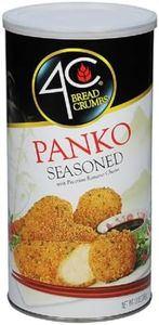 4C Bread Crumbs Light & Crispy Panko Seasoned w/ Pecorino Romano Cheese and Panko Plan - 2 Pack