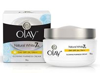 Olay Natural White Glowing Fairness Cream, Day SPF24, 50 g