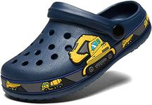 FolHaoth Little Kids Clogs Cute Car