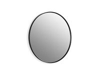 KOHLER K-31368-BLL Artist Editions Essential Mirror Collection, Wall Mirror, Vanity Mirror, Round 32", Matte Black