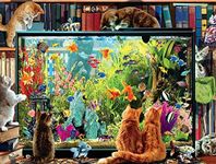 Buffalo Games - Garry Walton - Kitten Distraction - 750 Piece Jigsaw Puzzle for Adults Challenging Puzzle Perfect for Game Nights - Finished Puzzle Size is 24.00 x 18.00