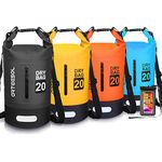 Blackace arteesol Waterproof Dry Bag 5L 10L 20L 30L 20L 20L 30L Waterproof Bag with Long Adjustable Handle for Kayaking Boat Excursion Canoe/Fishing/Rafting/Swimming/Snowboarding