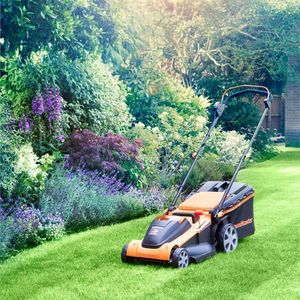 LawnMaster 48V Cordless Lawnmower – Battery Powered Grass Cutter