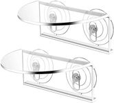 2Pack Aquarium Shelf,Transparent Ac