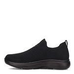 Skechers Men's Gowalk Arch Fit-stretchfit Athletic Slip-on Casual Loafer Walking Shoe Sneaker, Black, 10 X-Wide