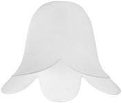 Set of 3 - Frosted White Glass Flower Petal Replacement Shades