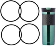 4/6 Pack Gasket Replacement Fits for Contigo Snapseal Byron Travel Mug 16oz & 20oz, Leak-Proof Rubber Seal Lid Gaskets Replacement Silicone Part for Contigo Coffee Travel Tumbler