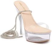 Chase and Chloe Clear Platform Heel