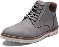 Vostey Men's Boots Hiking Boots for Men Casual Boots Mens Water-Resistant Chukka Boots, Chukka Boots673-light Grey, 10.5