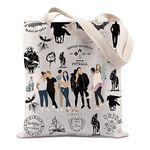 TIIMG Book Lover Gift ORION'S Book Club Zodiac Academy Tote Bag For Fantasy Book Lover Gift Bookish Gift, Barracuda, big