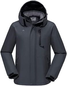 GOLDEN CAMEL Men's Winter Jacket Windproof Ski Snow Jacket Waterproof Thicken Parka Rain Jacket Warm Puffer Coat