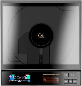 Shanling EC ZeroT Portable HiFi CD Player,Magnetic Tube CD Player with 1.67inch Screen,Visual sunroof,Supports CD Ripping,5500mAh Built-in Battery,Bluetooth Supports APTX,for Audiophiles Music Studio