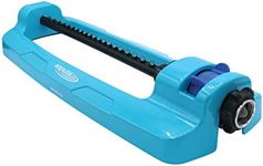 Aqua Joe SJI-OMS20 Aqua Joe 4,400 Sq Ft Coverage Indestructible Jumbo Metal Base Oscillating Sprinkler