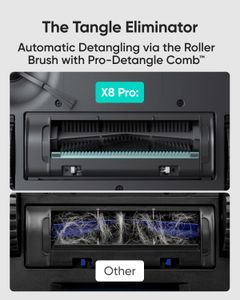 eufy X8 Pro Robot Vacuum Mop – Powerful 2-in-1 Floor Cleaner