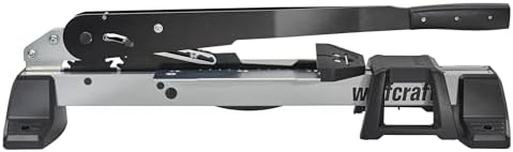 Wolfcraft VLC 1000 Vinyl and Laminate Cutter - Cuts Flooring up to 14 mm Thick, 370 mm Wide, Patented Gear Unit, No Dust or Noise, No Power Required - 6940000