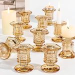 Lanttu Glass Candle Holders Set, 12