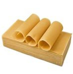 Bee Wax Sheet 30 pcs Honey Comb Sheets Wax Foundation Bee Keeping Bee Wax (Yello)