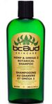 Hemp & Omega 3 Botanical Shampoo, Sulfate Free, SLS Free for Clean & Shiny Hair, with Natural Hemp Seed Oil, Aloe Vera, No Parabens (Single)