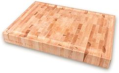 Brandenberg End Grain Cutting Board (Maple) with Juice Groove great For Meats, 20 Inches x 14.5 Inches x 2.25 Inches Great Holiday Gift Idea