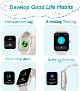 KALINCO Kids Smart Watch – Waterproof IP68 Activity Tracker