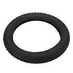 16x2.4 Dirt Bike Tire 16x2.4 Dirt Bike Tire 16x2.4 Kids Bike Tire, Rubber Anti Slip Inner Outer Tyre Replacement Kids Bike Tire 16x2.4 Tire Inner Tube for Road Mountain Bike Tires