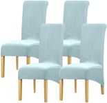 Leorate Velvet Dining Chair Covers: