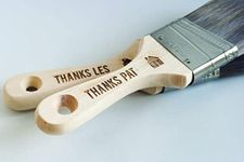 Personalised Engraved Paintbrush. A perfect gift for a new home or decorators thank you.