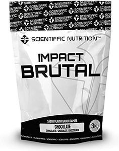 Scientiffic Nutrition - Brutal Impact, Ganador de Peso y Masa Muscular, Mass Gainer con Carbohidratos, Proteina de Suero y Aminoácidos como la Creatina - 3Kg, Sabor Yogurt Limón.
