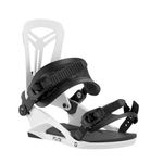 Union Flite Men's Snowboard Bindings (White, Medium)