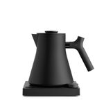 Fellow Corvo EKG Pro Electric Tea Kettle - Electric Pour Over Coffee and Tea Pot - Temperature Control and Built-In Brew Timer - Matte Black - 0.9 Liter