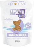 Epsoak Kids - Soak & Sleep Epsom Salt Bath Soak for Kids (2lb Bag - Pure & Gentle Formula with Lavender).