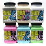 Chroma Mural Paint 16 oz Set Of 6 Muted (2573)